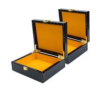 SHERCHPRY Lot De 2 Boîtes De Rangement Pour En Forme De Boîtier Et Humidificateur Compartiment Organisateur Humidificateurs Élégants Pour Un Rangement Unique Des Cigarettes En