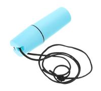 SHERCHPRY Lot de 2 Boîtes Étanches Cylindriques en Plastique Bleu Petite Boîte de Rangement Étanche pour Kayak et Plage Contenant Étanche pour Pièces de Monnaie et Souvenirs Résistance à