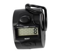 SHERCHPRY Lot de 2 Compteurs Électroniques Manuels Numériques à 5 Chiffres Format Compact Matériau Agréable au Toucher pour Comptage Précis en Loisirs et Gestion Couleur Aléatoire