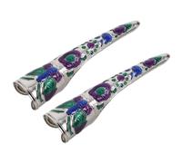 SHERCHPRY Lot De 2 Faux Ongles De Cercueil Pour Manucure Extension Complète Pointes En