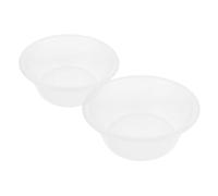 SHERCHPRY Lot De 2 Lavabos Bain De Pieds Bassin Pour Le Trempage Des Pieds Bac À Pieds Seau À Vaisselle Seau Pour Le Nettoyage Des Pieds Seau En Plastique Gris