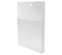 SHERCHPRY Lot de 2 Porte-Documents Muraux Suspendus Format Vertical 24X33X3 CM en Matériau Résistant Organisateur Mural pour Bureau et Maison Support de Courrier et Dossiers Pratique
