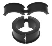 SHERCHPRY Lot de 2 Rondelles en Silicone pour Guidon de Vélo VTT, Joints de Poignée 31,8 Mm vers 25,4 Mm et 22,2 Mm, Accessoires de Remplacement Antidérapants pour Support de Guidon, Pièces