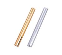 SHERCHPRY Lot De 2 Tubes Aluminium 3 Ml Stylo à Huile Pour Ongles Vide Applicateur Vernis à Ongles Portable Usage Cosmétique Lèvres Couleur Aléatoire