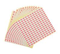 SHERCHPRY Lot de 2700 Étiquettes Autocollantes Rouges de Flèche, Adhésif Fort, Format 9mm X 13mm, Feuilles de 180 Pièces, pour Marquage Bureau, Organisation et Contrôle Qualité