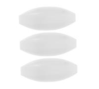 SHERCHPRY Lot de 3 Agitateurs Magnétiques en Ptfe Forme Olive A17X50Mm Barres d'Agitation Résistantes aux Hautes Températures Compatibles Agitateur de Laboratoire