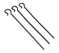 SHERCHPRY Lot de 3 de en Plastique Accessoires de Déguisement pour Fêtes et Cosplay Couleurs Noir et Marron Légères et Robustes pour Noël et Soirées Costumées