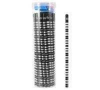 SHERCHPRY Lot de 36 Crayons Graphite 2B Crayons D’Écriture en Bois de Couleur Sombre Style Piano Ergonomiques pour Maternelle et École Primaire Présent Récompense Éducatif