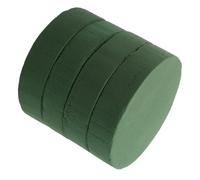 SHERCHPRY Lot de 4 Blocs de Mousse de Fleur Ronde Humide pour Fleurs Briques Légères et Étanches pour Compositions Décoration Mariage et Créations Fleuristes à Domicile