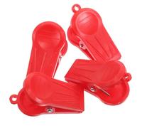 SHERCHPRY Lot de 4 Clips de Sécurité Renforcés pour Tapis de Course Bouton d'Arrêt d'urgence Fixation Fiable en Plastique Accessoires Indispensables pour Salle de Sport à Domicile