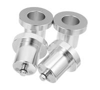 SHERCHPRY Lot de 4 Patins de Levage Universels en Aluminium Antidérapants pour Cric Hydraulique et Électrique Adaptateurs Renforcés de Point de Levage pour Voitures SUV et Camions