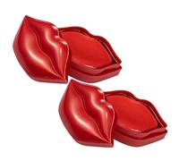 SHERCHPRY Lot De 40 Masques Lèvres Hydratants En Gel, 2 Boîtes De 20 Feuilles, Soin De Nuit Anti-sècheresse, Extraits De Cerise, Usage Quotidien, Peau Douce Et Revitalisée