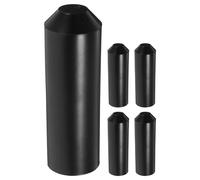 SHERCHPRY Lot de 5 Capuchons Thermorétractables Étanches avec Adhésif Spiralé Polyéthylène Solide pour Câble et Fil de 38 CM Protection Électrique et Isolation Fiable pour Usage