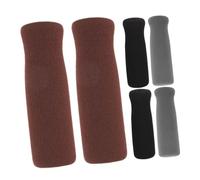 SHERCHPRY Lot De 6 Housses De Poignée De Béquille Accessoires Bâtons De Marche Pour Personnes Âgées Poignées En Mousse Antidérapantes Pièces De Béquille En Caoutchouc