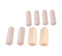 SHERCHPRY Lot de 8 Morceaux de Bois Naturel 15 X 5 CM Planches Soi-Même pour Bricolage et Peinture Surface Adaptée pour Écriture et Décoration