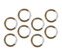 SHERCHPRY Lot de 8 Mousquetons Ronds en Aluminium Coloré Crochet à Ressort Multifonction pour Randonnée Escalade et Camping Anneau en O Léger et Résistant Outil Couleur Aléatoire