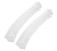 SHERCHPRY Manchons De Bras En Dentelle Pour Femmes Couvre-bras Légers Respirants Manchons Pour Cicatrices Et Tatouages Usage Quotidien Formel Taille Unique Blanc Paire