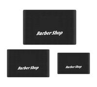 SHERCHPRY Manchons pour Poignées de Tondeuse Accessoires Coiffure Professionnels pour Salon de Barbier 3pcs Noirs en Silicone Antidérapants, Flexibles et Résistants la Chaleur