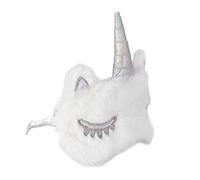 SHERCHPRY Masque de Nuit Licorne Confortable Couverture Œil et Filles Bandeau Lumière Blanche pour Sommeil Réparateur