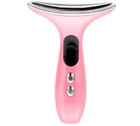 SHERCHPRY Masseur de Beauté Électrique Rides pour Cou Visage Appareil de Rajeunissement Cou Dispositif Réducteur de Rides Portable et Pratique