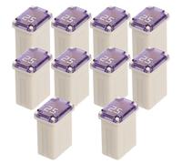SHERCHPRY Micro Fusible Automobile 25 A Carré Mini Lot de 10 Pièces Fusible Compact Résistant à la Chaleur pour Voiture Camion et Suv pour Protection Électrique Fiable