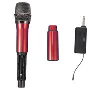 SHERCHPRY Microphone sans Fil Portable de Chant pour Adultes, Signal Stable | Plastique Léger, Son Clair et Bruit Réduit, Usage Extérieur et Fêtes pour Garçons et Filles, Liaison sans Fil