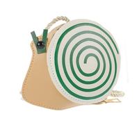 SHERCHPRY Mini Paquet Bandoulière Dessin Animé Porte-Monnaie pour Filles en Polyester Léger Rose Motif Petit Escargot Usage Quotidien Présent Enfance