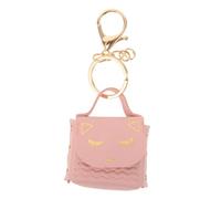 SHERCHPRY Mini Portefeuille Porte-Clés Dessin Animé Chat Mignon en PU et Alliage de Zinc, Multi-Usage, Facile à Nettoyer, pour Filles et Femmes, Usage Quotidien, Dimensions 6,5X5X3 CM