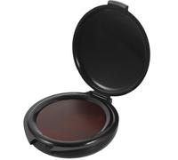 SHERCHPRY Mini Tampon Encreur Rond Portable Rouge à Base D'éponge, Compact et Rapide à Sécher, pour Bureau et Scrapbooking Empreintes Nettes