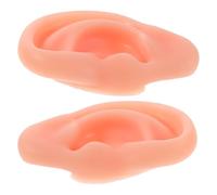 SHERCHPRY Modèle Oreille Silicone Souple et Flexible Réutilisable pour Pratique Perçage Oreille Humaine Réaliste Formation Piercing