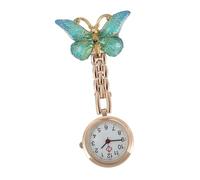 SHERCHPRY Montre de Poche Infirmière Pendue en Quartz, Montre Broche Médicale Colorée, Accessoire Professionnel pour Surveillance Médicale et Examens, Design Cartoon, Format Compact