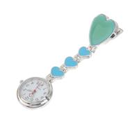 SHERCHPRY Montre Infirmière Accroche Bleue à Aiguilles Lumineuses Montre de Poche pour Médecin et Infirmière Décoration Pratique pour Hôpital et Centre de Soins Design Créatif Simple