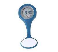 SHERCHPRY Montre Infirmière Électrique LCD Bleue Suspendue Multifonction pour Surveillance Médicale Professionnelle Usage Hospitalier