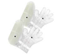 SHERCHPRY Moufles Hydratants pour Mains et Pieds 2 Cire de Paraffine Élimination des Peaux Mortes Soins Hydratants Application Facile Spa à Domicile