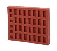 SHERCHPRY Moule à Mini Briques en Silicone Souple, 34 Briques, Moule DIY pour Maison de Poupée, Création de Dioramas et Maquettes, Outil de Sculpture et Loisirs Créatifs