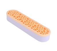 SHERCHPRY Organisateur de Pinceaux de Maquillage Silicone Jaune Support de Séchage Créatif pour Cosmétiques pour Maison Voyages