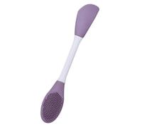 SHERCHPRY Outil de Facial Silicone Brosse à Double Tête pour Application et Nettoyage Accessoire Pratique
