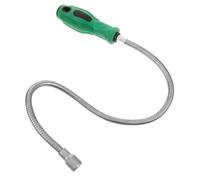 SHERCHPRY Outil de Ramassage Magnétique Flexible Aimanté Accessoire Portable pour Vis Boulons et Métalliques Usage Automobile et Industriel Manche Antidérapant Vert et Noir