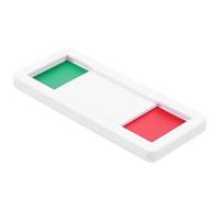 SHERCHPRY Panneau de Porte Coulissante en Acrylique 3X7 CM Indicateur de Confidentialité Vacant/Occupé pour Entreprise et Salle de Conférence Panneau Ouvert pour Porte d'Entreprise