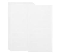 SHERCHPRY Pastilles Adhésives Double Face Transparentes Amovibles 25 X 25 Mm, Lot de 100 Autocollants Polyvalents sans Trace pour Décoration, Bricolage et Fixation Murale