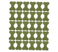 SHERCHPRY Patchs Moxa Vierges Autocollants 30 Pièces Petits Flexibles Portables Pour Acupuncture Corps Peau Couleur Aléatoire