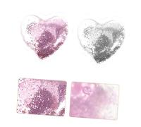 SHERCHPRY Patchs Rafraîchissants Yeux En Gel Cœur 4 Pièces, Taille Standard, Réutilisables Et Froides Pour Soulager La Fatigue Oculaire, Adaptées à Types De Peau, Usage Quotidien