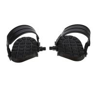 SHERCHPRY Pédales de Vélo d'Appartement 1 Paire Accessoires de Fitness Compatibles Vélos Stationnaires Système Réglable Matériaux Solide Adaptées pour Exercice Intérieur