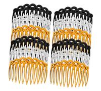 SHERCHPRY Peigne Latéral Rétro 12Pcs Accessoires Cheveux Femmes Dents en Plastique 7.5Cm Coiffure Coiffure Filles Stabilité Optimale Mariage Événements