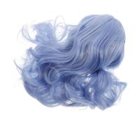 SHERCHPRY Perruque bouclée bleue perruque pour les filles accessoire de accessoires photo à cheveux bouclés Sky-blue