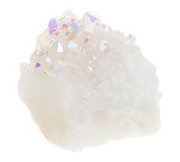 SHERCHPRY Pierres De Cristal Multicolores 20-30g Spécimen Minéral En Quartz Brut Pierre De Citrine Et Améthyste Décoration Bureau Et Enseignement Purificateur D'air Naturel Relaxation Et Yoga