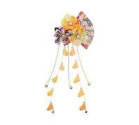 SHERCHPRY Pince À Cheveux À Pompon Pour Femme Accessoire Pour Cheveux Kimono Accessoires Japonais Style Japonais Éventail Asiatiques