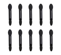 SHERCHPRY Pinceau à Paupières Jetable 10 Pièces En Éponge Noir Pour Maquillage Applicateur De Fard à Paupières Outil De Beauté Pratique Voyages Et L'utilisation Quotidienne