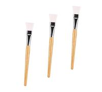 SHERCHPRY Pinceau Applicateur de Masque de Beauté 3 Pcs Outils de Soin Peau Ergonomique Accessoires de Maquillage Facile à Nettoyer