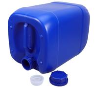 SHERCHPRY Plastic Water Jug With Lid And Graduated Scale Leakproof Stackable Liquid Container With Handle For Portable Water Storage And Chemical Use